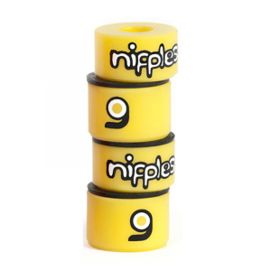 Orangatang Nipples Double Barrel Bushings - Yellow (Hard)